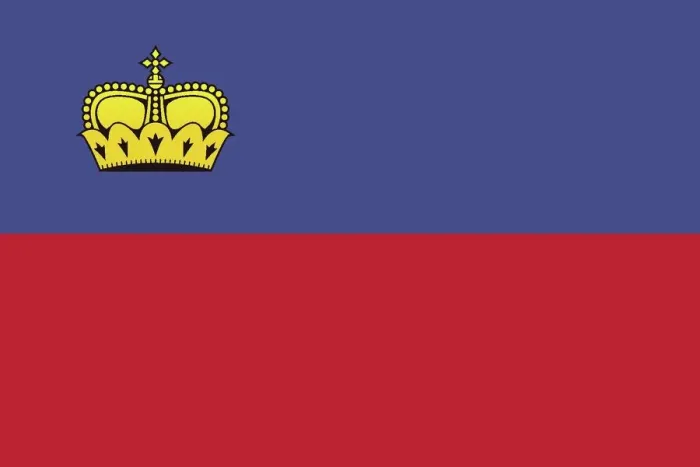 Framed Print : Flag of Liechtenstein Framed Print : Flag of Liechtenstein