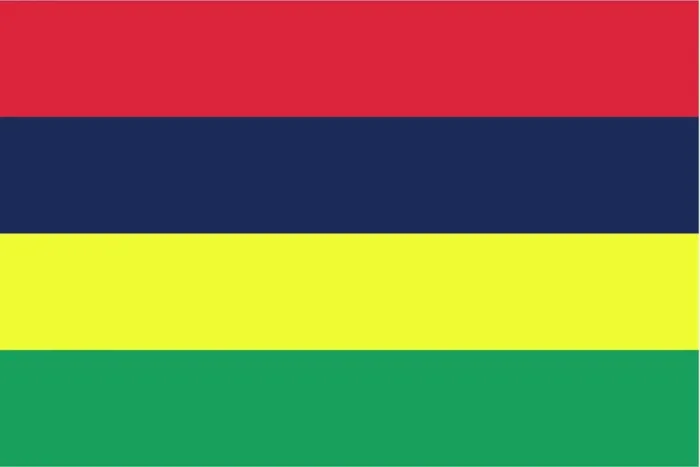 Framed Print : Flag Mauritius Framed Print : Flag Mauritius
