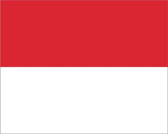 Framed Print : Flag Monaco Framed Print : Flag Monaco