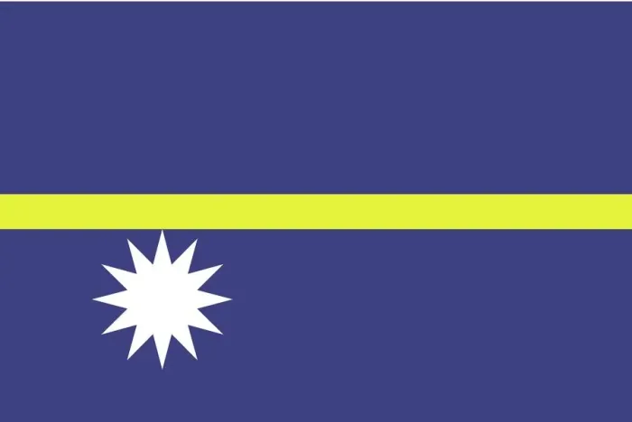 Framed Print : Flag of Nauru Framed Print : Flag of Nauru