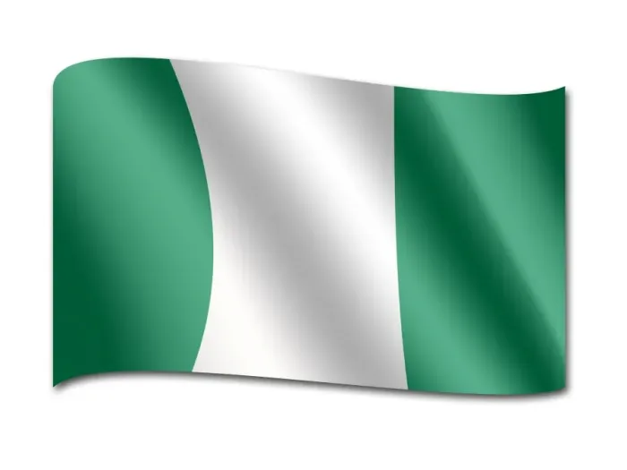 Framed Print : Flag of Nigeria Framed Print : Flag of Nigeria