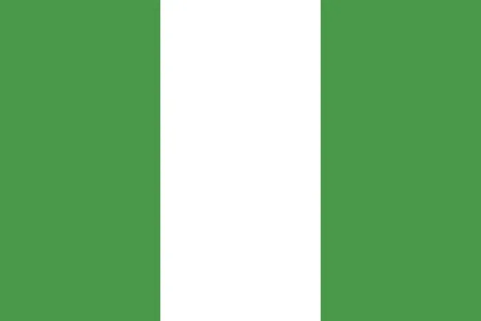 Framed Print : Flag of Nigeria Framed Print : Flag of Nigeria