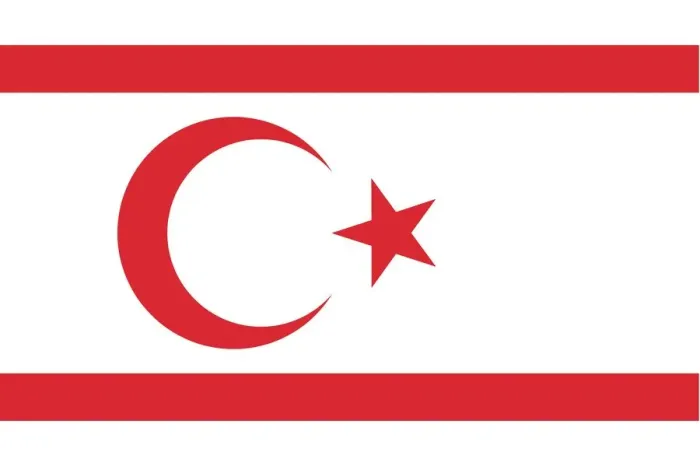 Framed Print : Flag of Northern Cyprus Framed Print : Flag of Northern Cyprus