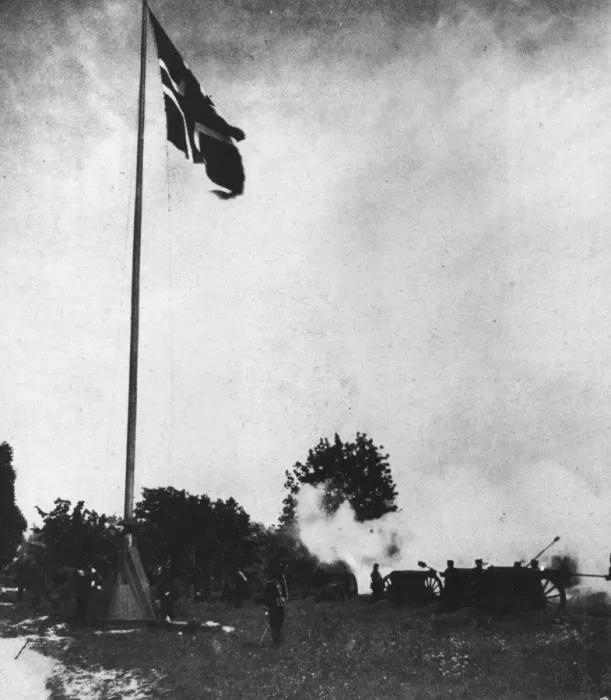 Framed Print : Flag Raising