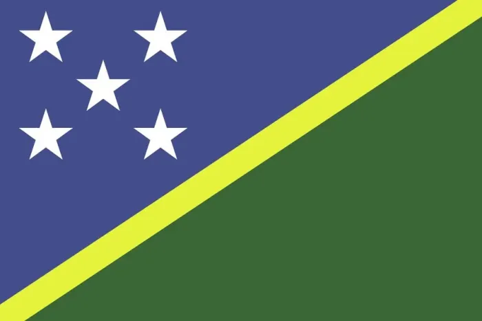 Framed Print : Flag of Solomon Islands Framed Print : Flag of Solomon Islands