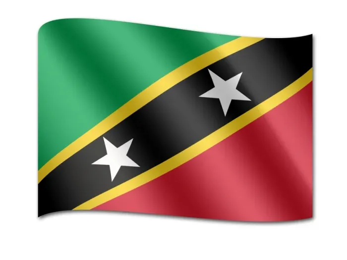 Framed Print : Flag of St. Kitts und Nevis Framed Print : Flag of St. Kitts und Nevis