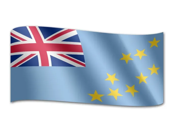Framed Print : Flag of Tuvalu Framed Print : Flag of Tuvalu