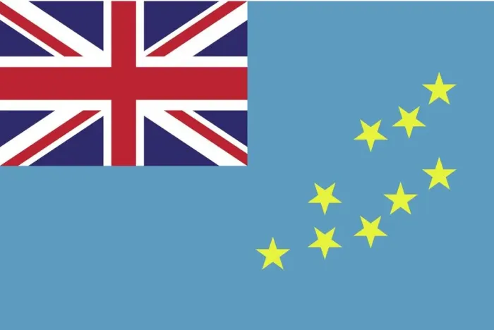 Framed Print : Flag of Tuvalu Framed Print : Flag of Tuvalu
