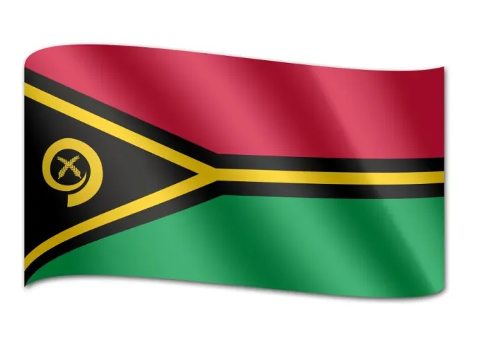Framed Print : Flag of Vanuatu Framed Print : Flag of Vanuatu