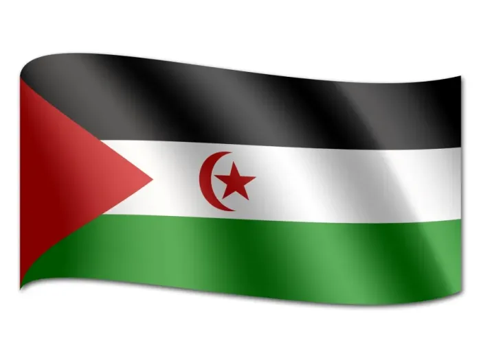 Framed Print : Flag of Western Sahara Framed Print : Flag of Western Sahara