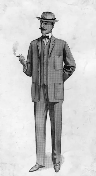 Framed Print : Flannel Suit Framed Print : Flannel Suit