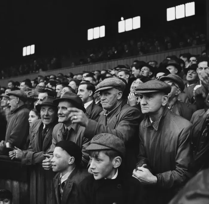 Framed Print : Flat Cap Crowd Framed Print : Flat Cap Crowd