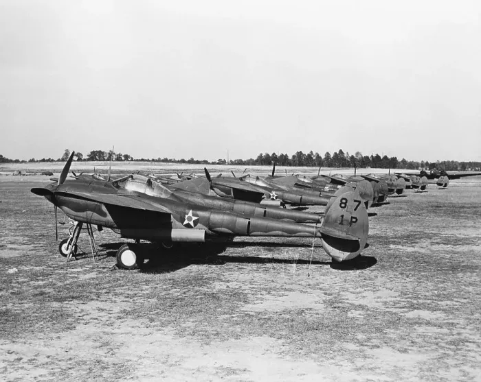 Framed Print : Fleet of P-38 Lightning Fighter Aircraft Framed Print : Fleet of P-38 Lightning Fighter Aircraft