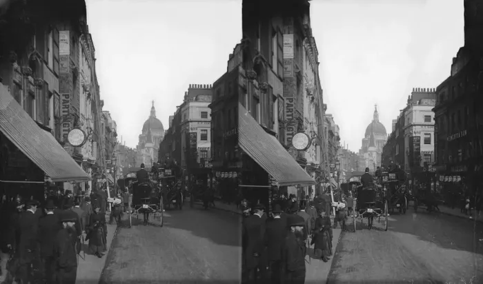Framed Print : Fleet Street Framed Print : Fleet Street