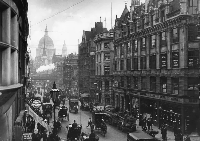 Framed Print : Fleet Street Framed Print : Fleet Street