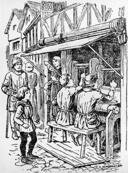 Framed Print : Flemish Weavers Framed Print : Flemish Weavers