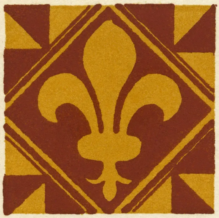 Framed Print : Fleur de Lys Framed Print : Fleur de Lys