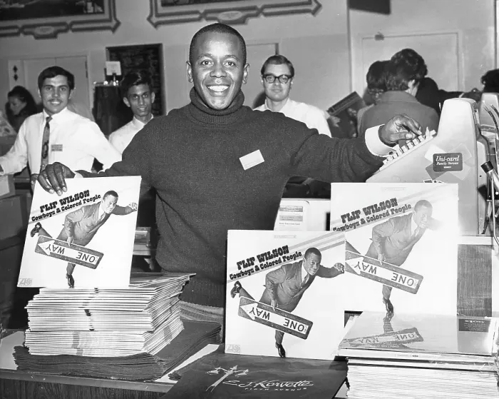 Framed Print : Flip Wilson Promoting Cowboys And Colored People Framed Print : Flip Wilson Promoting Cowboys And Colored People