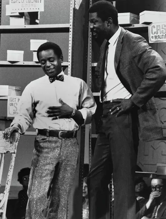 Framed Print : Flip Wilson And Bill Russell