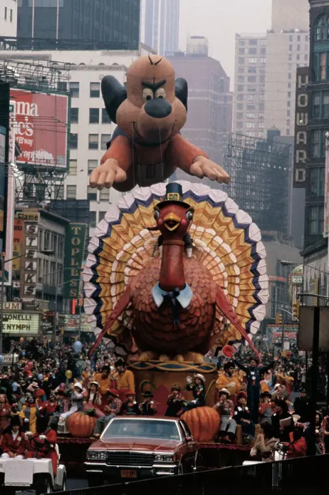 Framed Print : Floats Participating in Thanksgiving Day Parade Framed Print : Floats Participating in Thanksgiving Day Parade