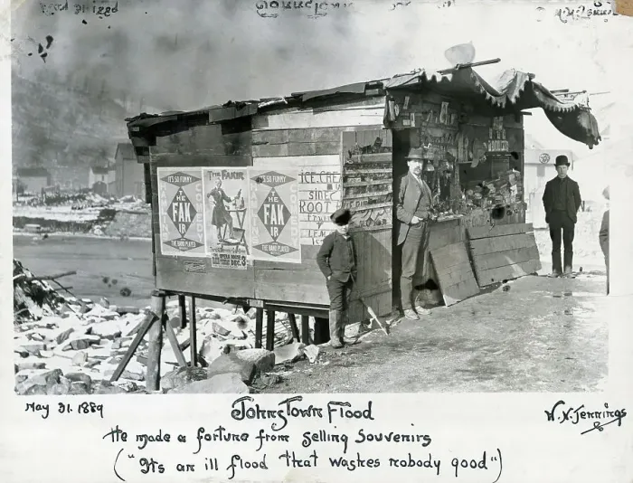 Framed Print : Flood Souvenir Shack By Debris &River Framed Print : Flood Souvenir Shack By Debris &River