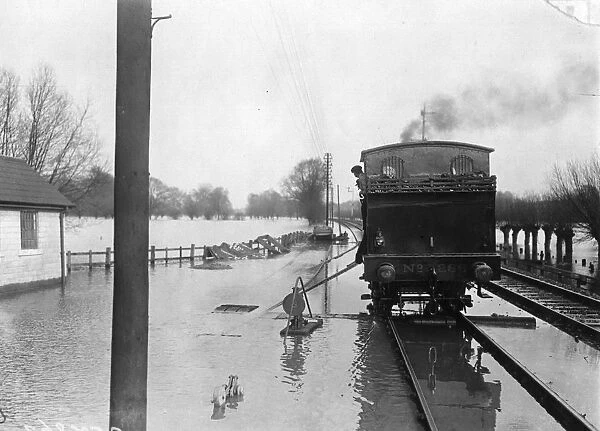 Flooded Railway