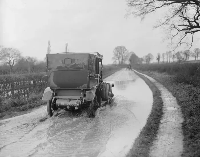 Framed Print : On A Flooded Road Framed Print : On A Flooded Road