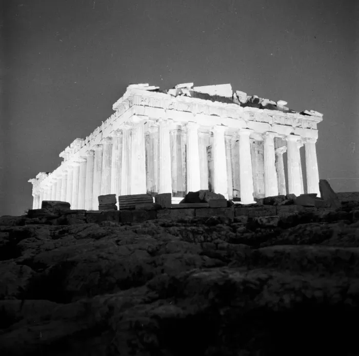 Framed Print : Floodlit Parthenon Framed Print : Floodlit Parthenon