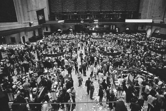 Framed Print : Floor of New York Stock Exchange Framed Print : Floor of New York Stock Exchange