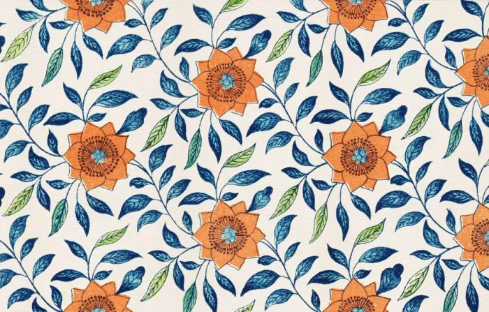 Framed Print : Floral Wallpaper Framed Print : Floral Wallpaper