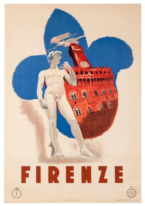 Framed Print : Florence Travel Poster Framed Print : Florence Travel Poster