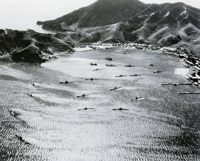 Framed Print : Flotilla of Japanese Submarines Framed Print : Flotilla of Japanese Submarines