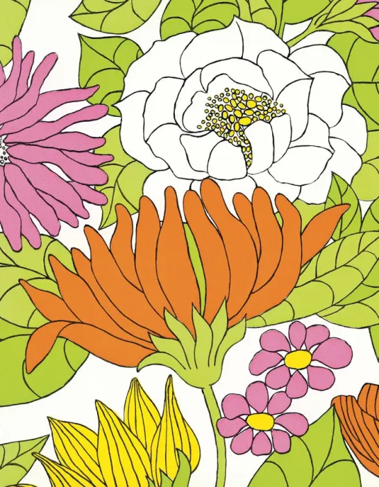 Framed Print : Flower pattern Framed Print : Flower pattern