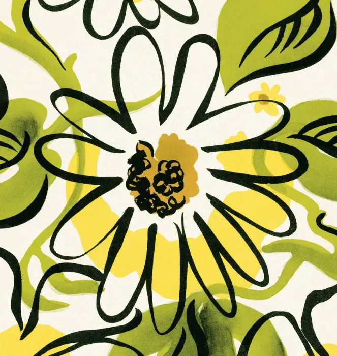 Framed Print : Flower pattern Framed Print : Flower pattern