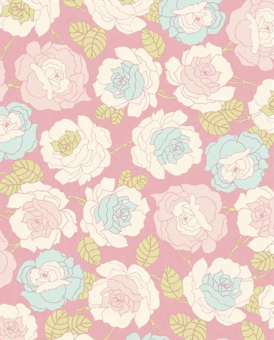 Framed Print : Flower pattern
