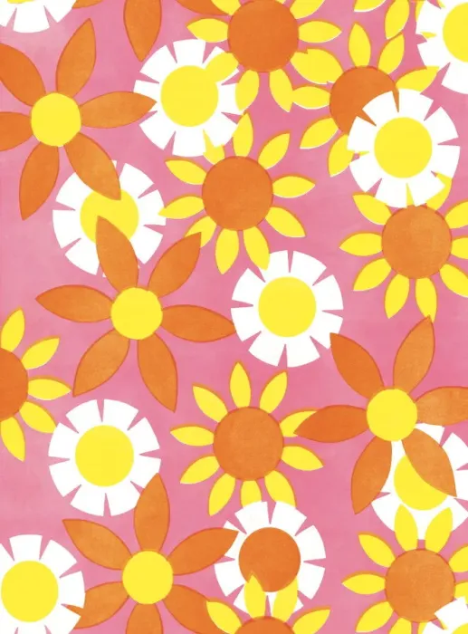 Framed Print : Flower pattern Framed Print : Flower pattern