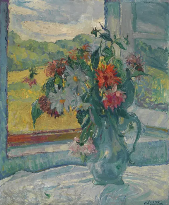 Framed Print : Flowers, 1925. Creator: Maurits Niekerk. (Photo by Heritage Art / Heritage Framed Print : Flowers, 1925. Creator: Maurits Niekerk. (Photo by Heritage Art / Heritage