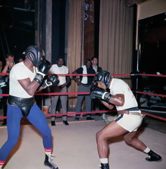 Framed Print : Floyd Patterson Boxing