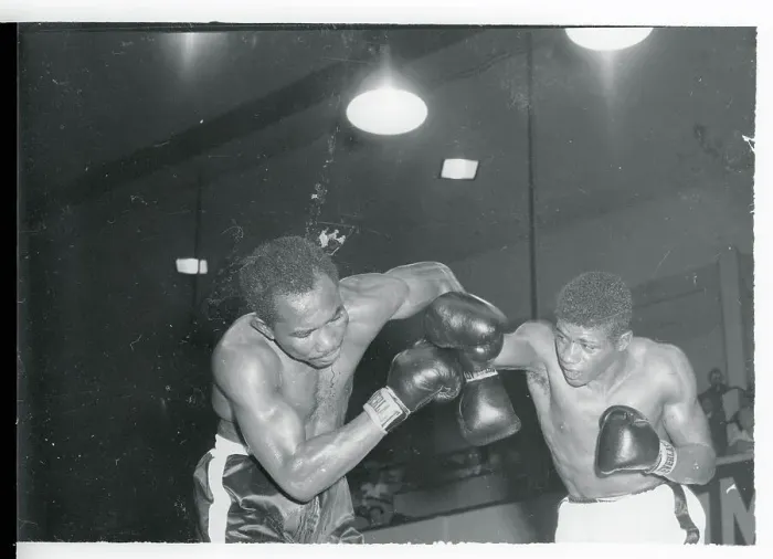 Framed Print : Floyd Patterson Boxing Against Esau Ferdinand Framed Print : Floyd Patterson Boxing Against Esau Ferdinand