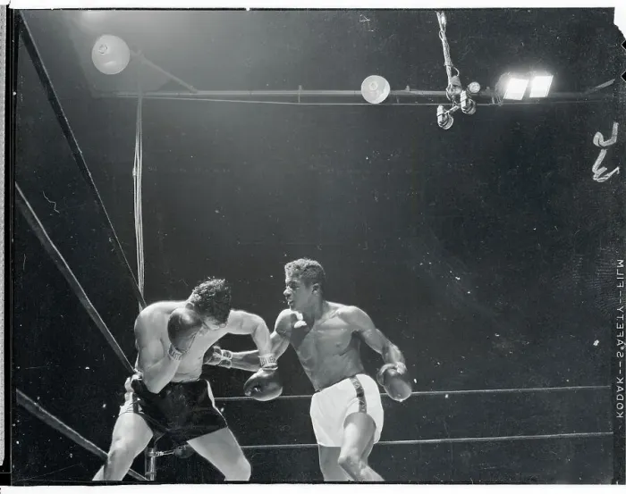 Framed Print : Floyd Patterson Boxing Joe Gannon Framed Print : Floyd Patterson Boxing Joe Gannon