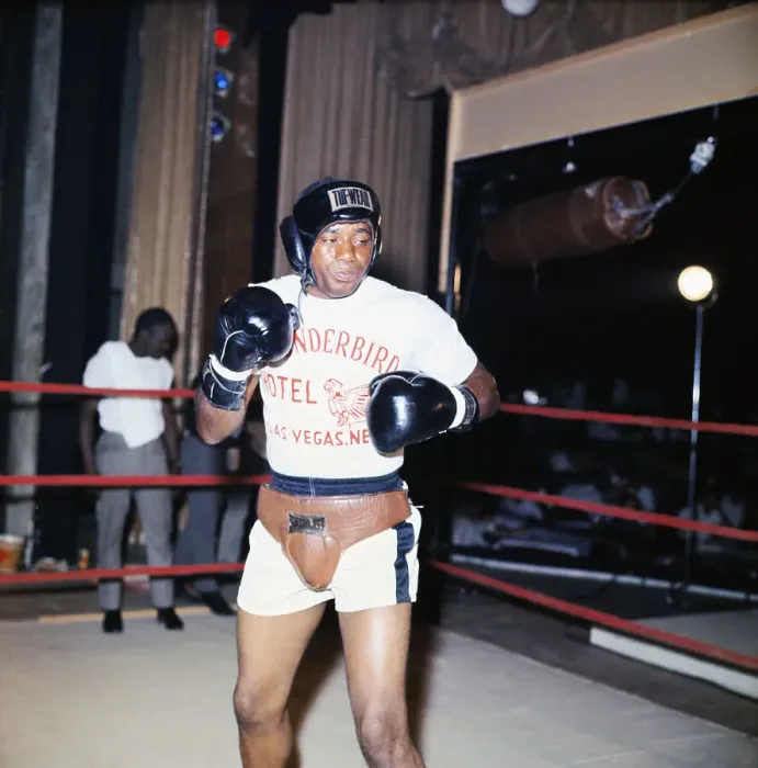 Framed Print : Floyd Patterson Dressed in Boxing Gear Framed Print : Floyd Patterson Dressed in Boxing Gear