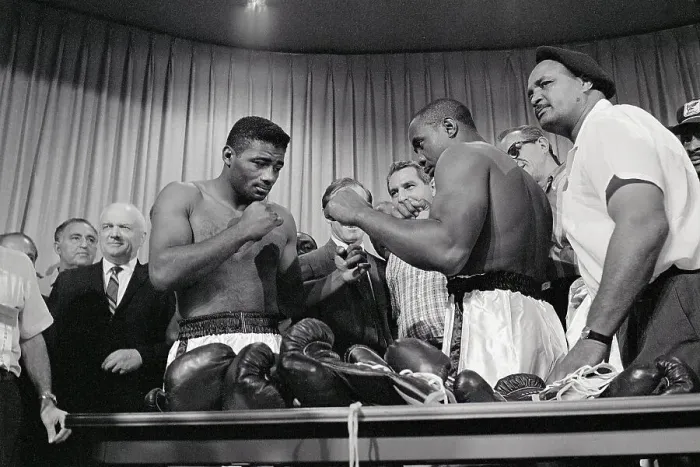 Framed Print : Floyd Patterson and Sonny Liston Framed Print : Floyd Patterson and Sonny Liston