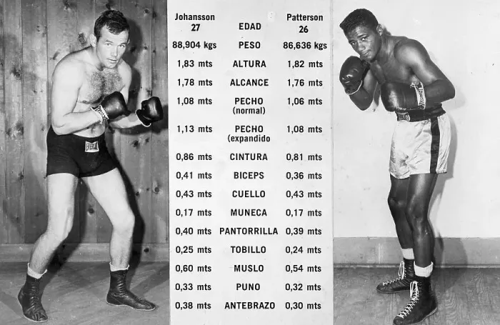 Framed Print : Floyd Patterson Vs. Ingemar Johansson Framed Print : Floyd Patterson Vs. Ingemar Johansson
