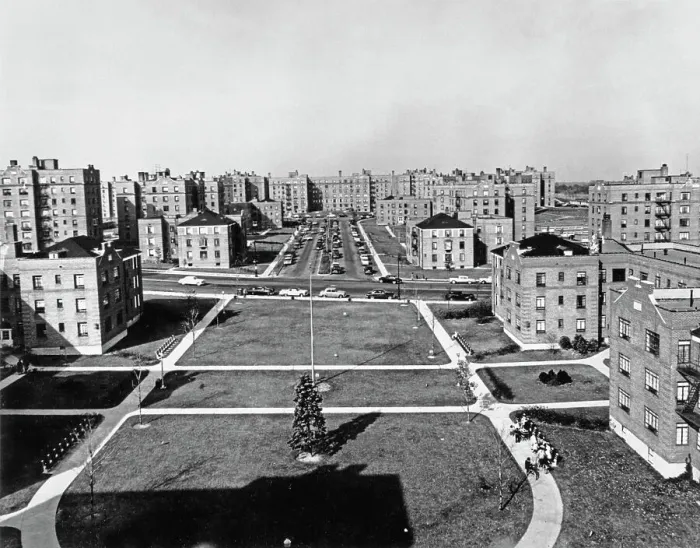 Framed Print : Flushing Housing Development Framed Print : Flushing Housing Development