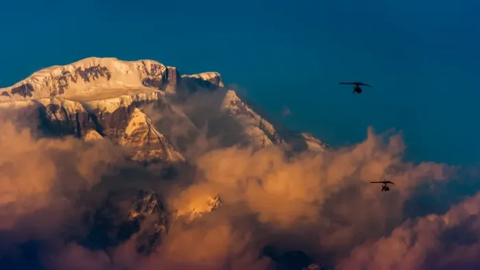 Framed Print : Fly with Annapurna Framed Print : Fly with Annapurna