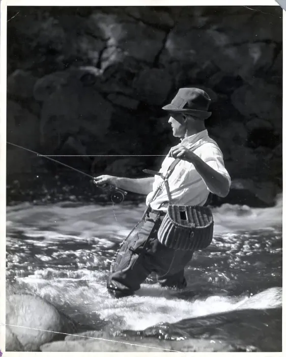 Framed Print : Fly Fisherman in Trout Stream Framed Print : Fly Fisherman in Trout Stream