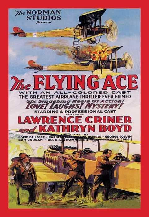 Framed Print : Flying Ace Movie Poster Framed Print : Flying Ace Movie Poster