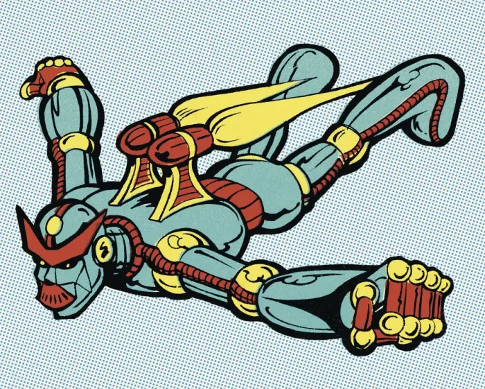 Framed Print : Flying Alien Robot Framed Print : Flying Alien Robot