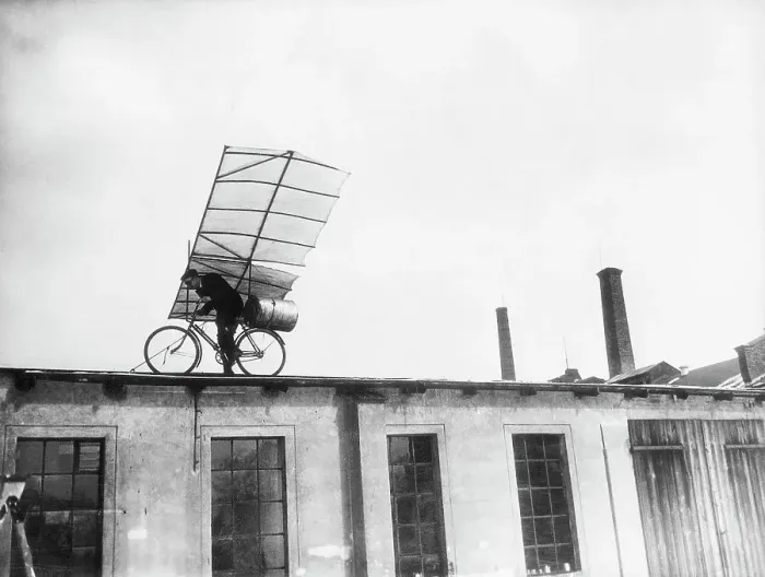 Framed Print : Flying Rocket Bicycle Framed Print : Flying Rocket Bicycle