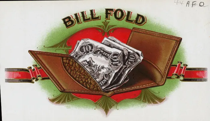 Framed Print : Bill Fold Design On Cigar Box W / Wallet Framed Print : Bill Fold Design On Cigar Box W / Wallet